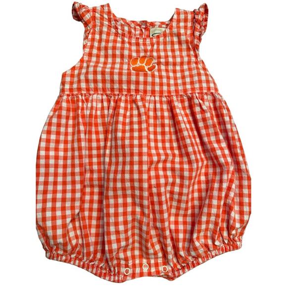Garb Other - Clemson gingham bubble